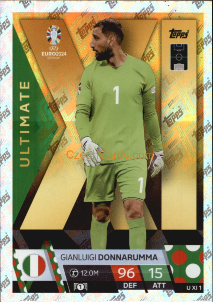 Gianluigi Donnarumma 2024 EURO Match Attax Ultimate XL #UXI1