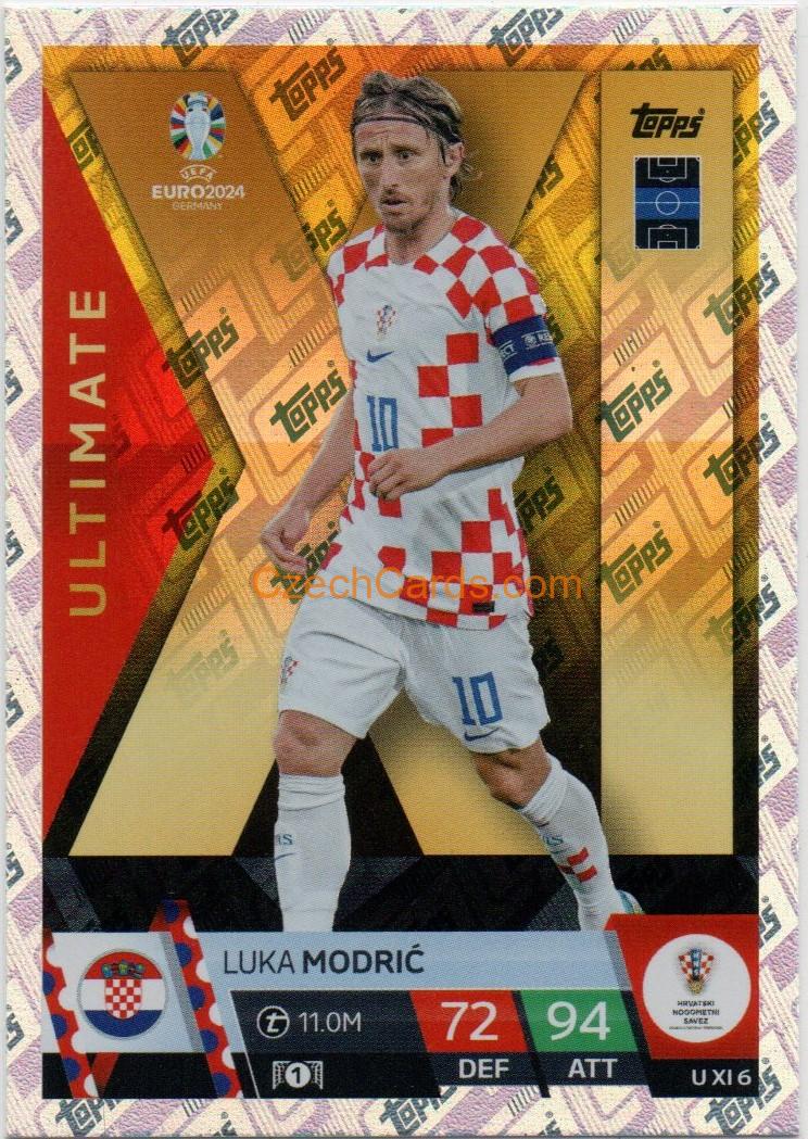 Luka Modrić 2024 EURO Match Attax Ultimate XL #UXI6