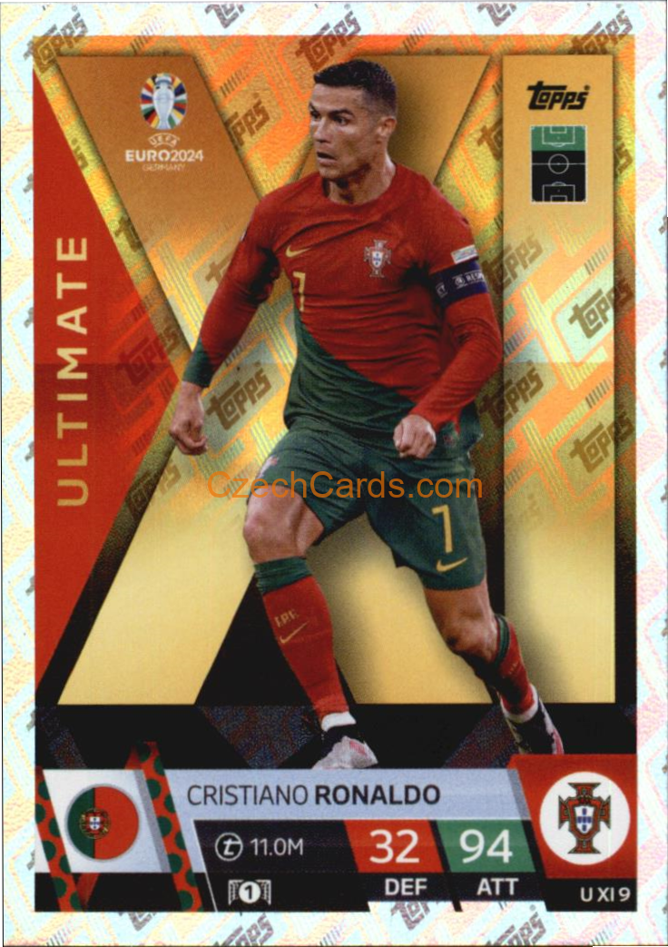 Cristiano Ronaldo 2024 EURO Match Attax Ultimate XL #UXI9