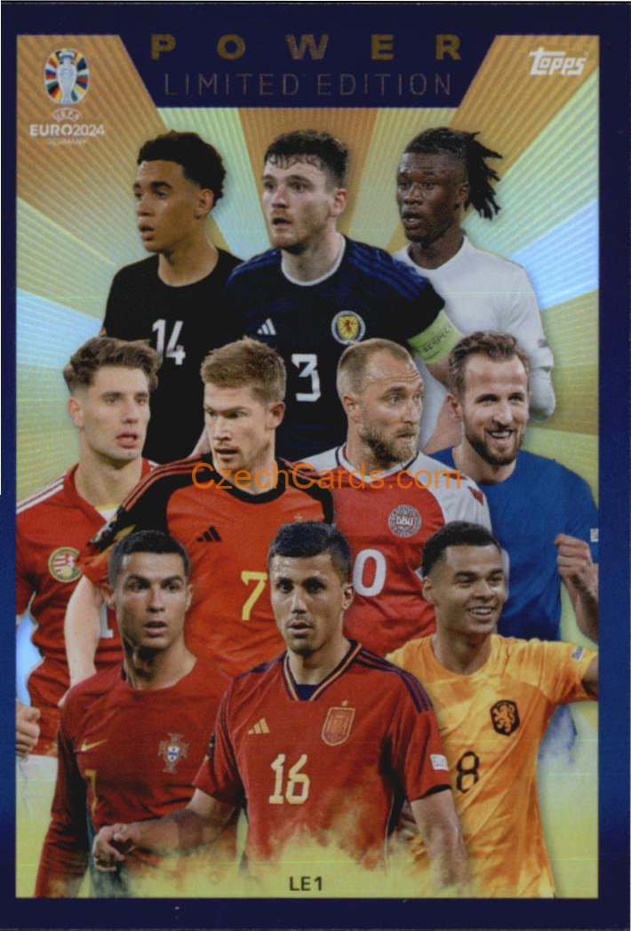 Power Limited Edition 2024 EURO Match Attax #LE1
