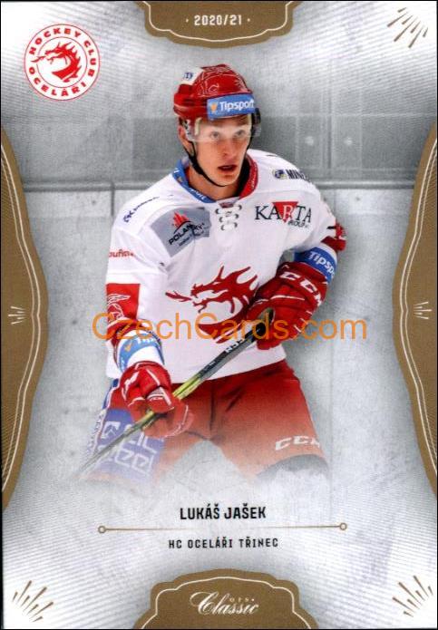 Lukáš Jašek 2020/21 OFS hokejová karta #4