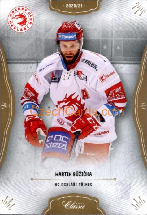 Martin Růžička 2020/21 OFS hokejová karta #9