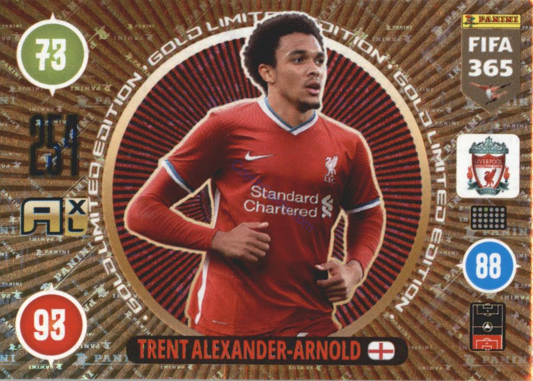 Virgil Van Gijk 2021 FIFA 365 Adrenalyn Limited Edition 