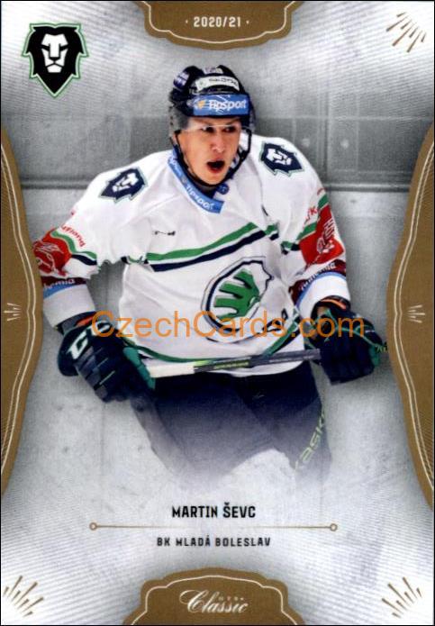 Martin Ševc 2020/21 OFS hokejová karta #114