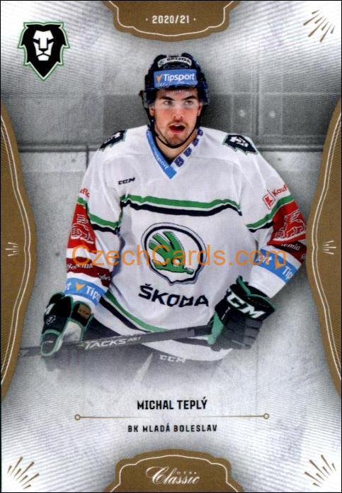 Michal Teplý 2020/21 OFS hokejová karta #115