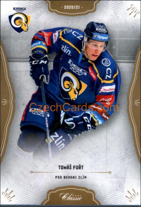 Tomáš Fořt 2020/21 OFS hokejová karta #121