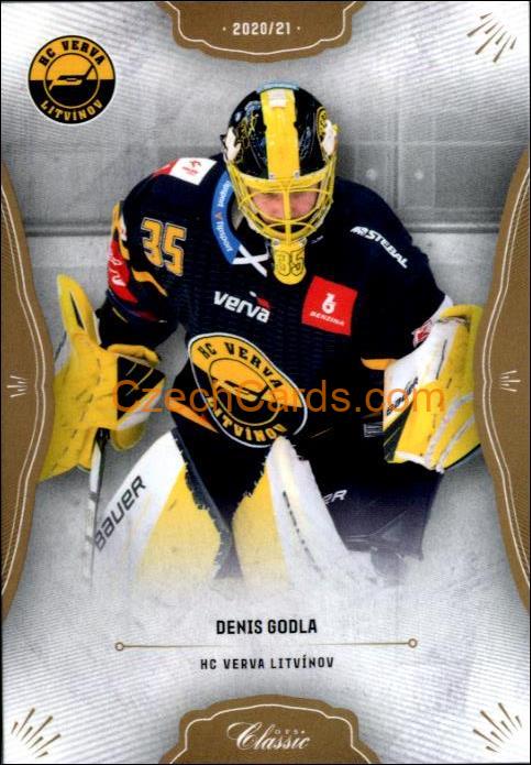 Denis Godla (G) 2020/21 OFS hokejová karta #150
