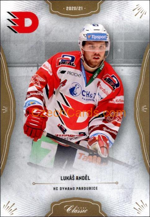 Lukáš Anděl 2020/21 OFS hokejová karta #173