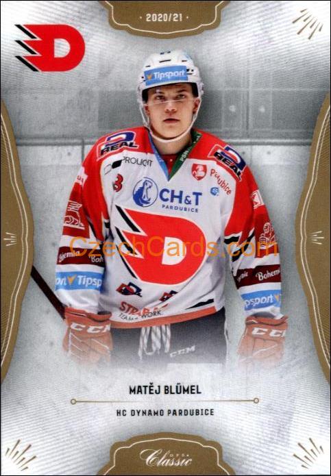 Matěj Blümel 2020/21 OFS hokejová karta #174