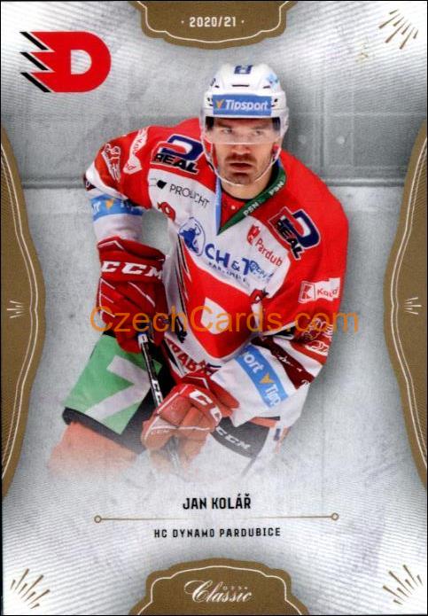 Jan Kolář 2020/21 OFS hokejová karta #182