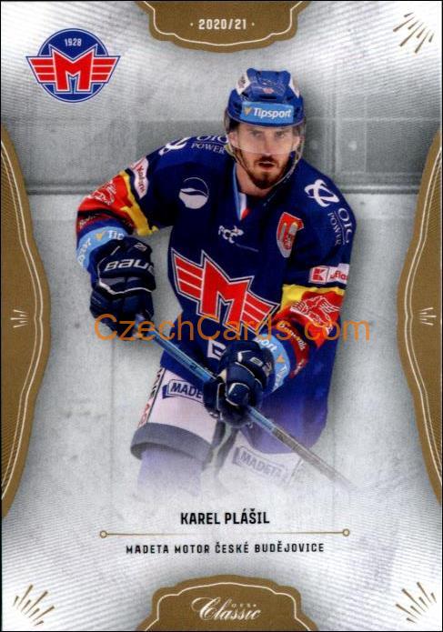 Karel Plášil 2020/21 OFS hokejová karta #188