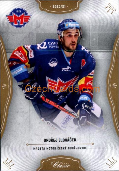 Ondřej Slováček 2020/21 OFS hokejová karta #196