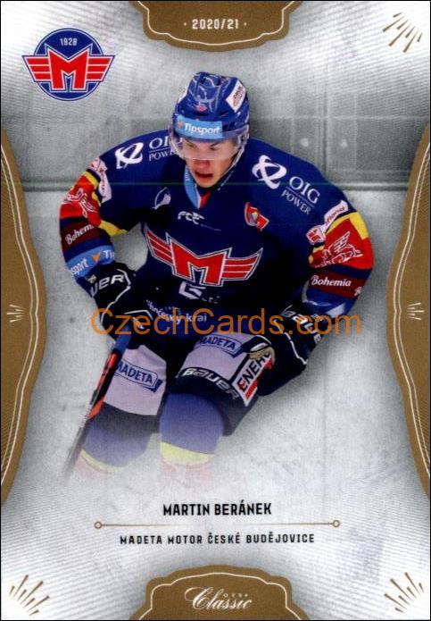 Martin Beránek 2020/21 OFS hokejová karta #199