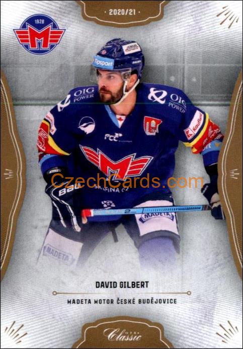 David Gilbert 2020/21 OFS hokejová karta #200