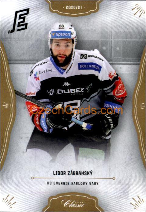 Libor Zábranský 2020/21 OFS hokejová karta #277