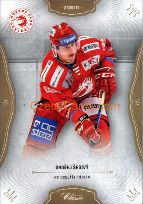 Ondrej Šedivý 2020/21 OFS hokejová karta #296