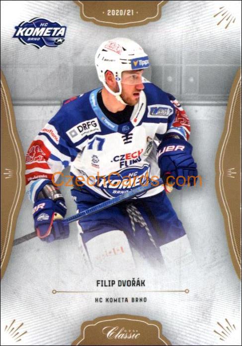 Filip Dvořák 2020/21 OFS hokejová karta #314