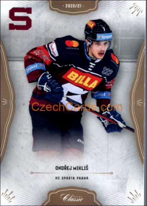 Ondřej Mikliš 2020/21 OFS hokejová karta #368