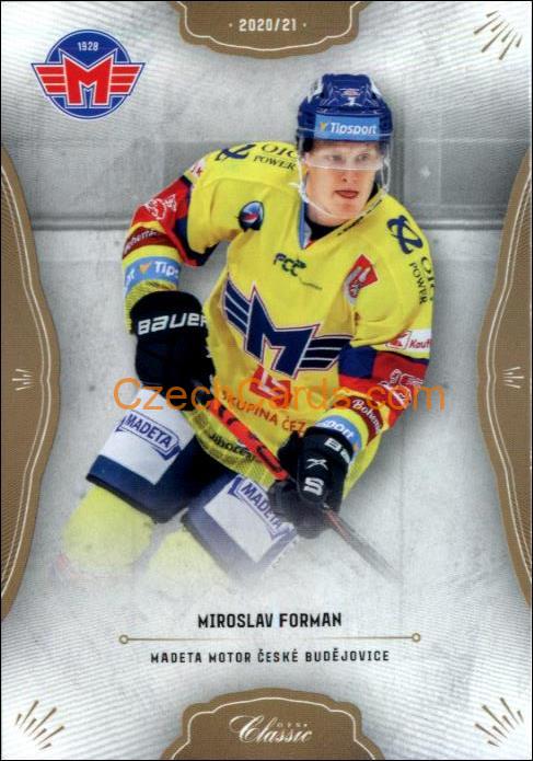 Miroslav Forman 2020/21 OFS hokejová karta #408