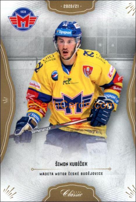 Šimon Kubíček 2020/21 OFS hokejová karta #414