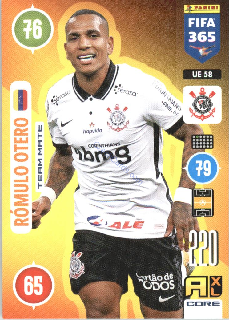Rómelo Otero 2021 FIFA 365 Adrenalyn #UE58