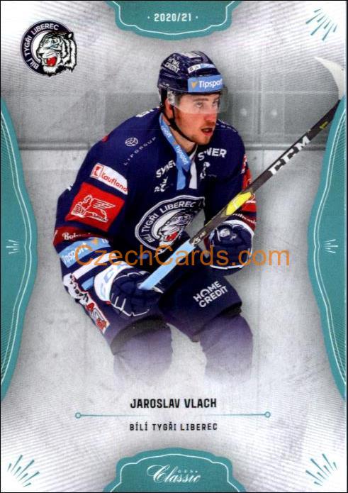 Jaroslav Vlach 2020/21 OFS hokejová karta Blue parallel #30