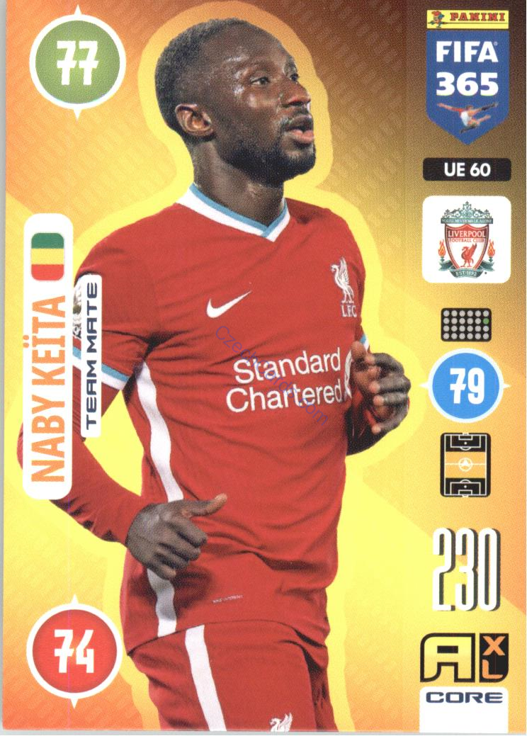 Naby Keita 2021 FIFA 365 Adrenalyn #UE60