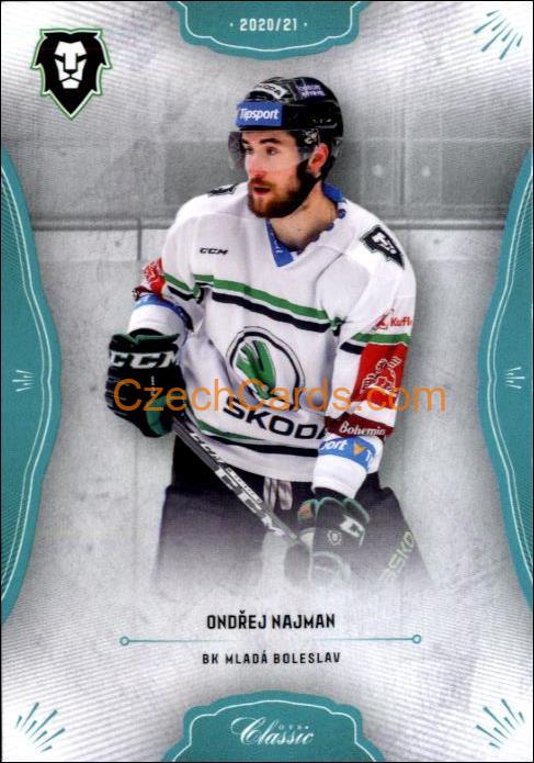 Ondřej Najman 2020/21 OFS hokejová karta #111