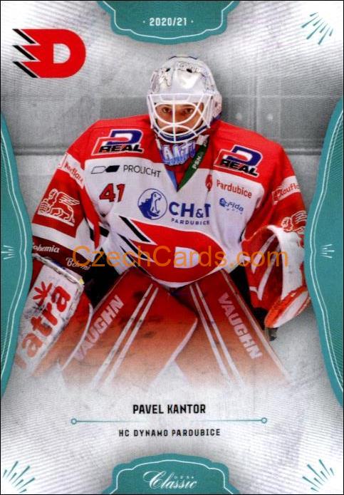 Pavel Kantor (G) 2020/21 OFS hokejová karta Blue parallel #179