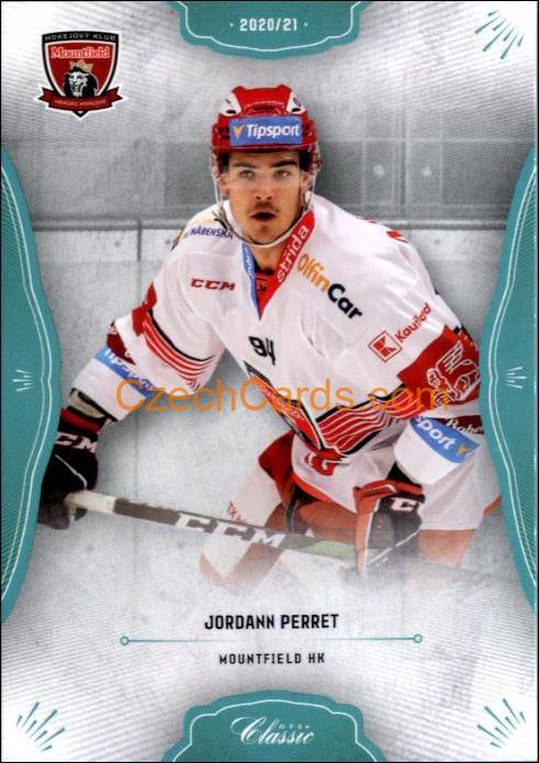 Jordann Perret 2020/21 OFS hokejová karta #229