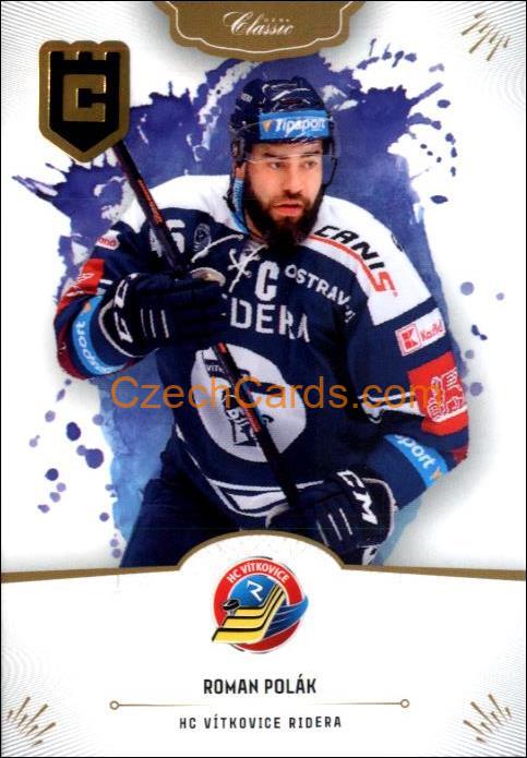 Roman Polák 2020/21 OFS hokejová karta Captain #CAP-RPO