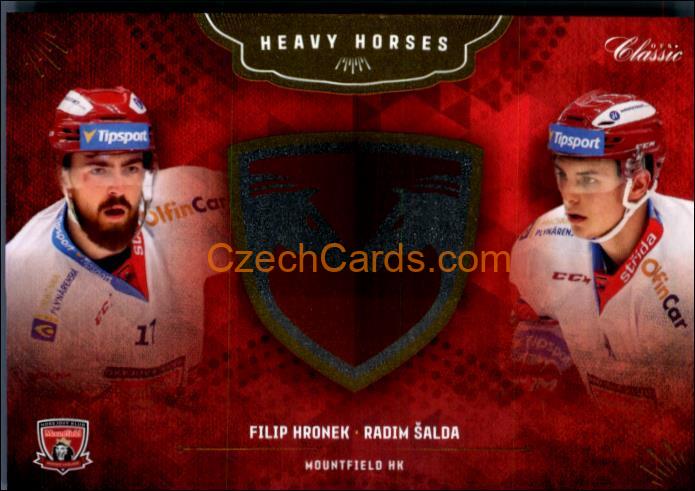 Filip Hronek - Šalda 2020/21 OFS hokejová karta Heavy Horses #HH-5
