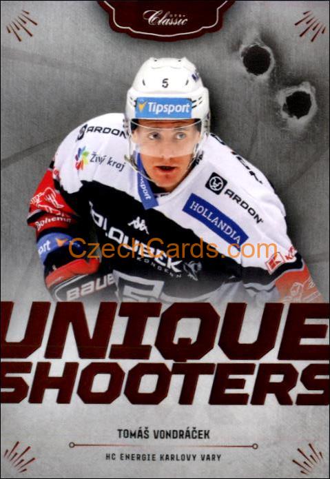 Tomáš Vondráček 2020/21 OFS hokejová karta Unique Shooter #US-23