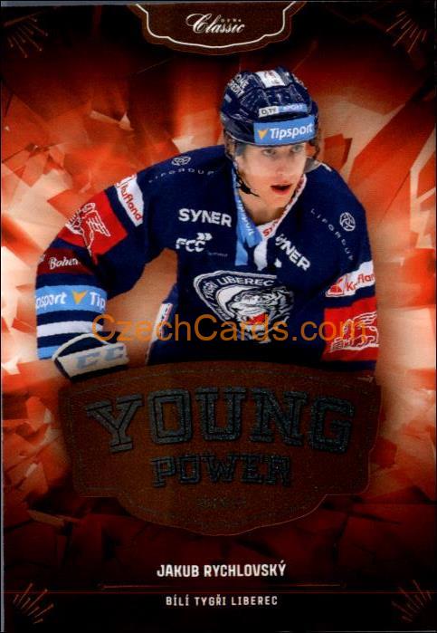 Jakub Rychlovský 2020/21 OFS hokejová karta Young Power #YP-4
