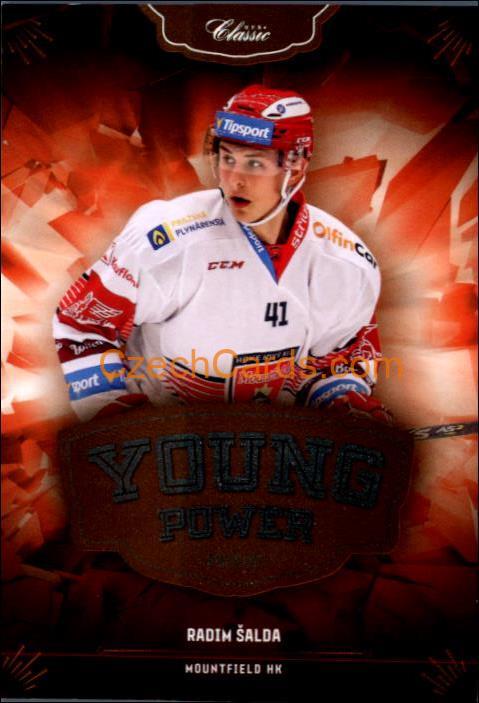Radim Šalda 2020/21 OFS hokejová karta Young Power #YP-9