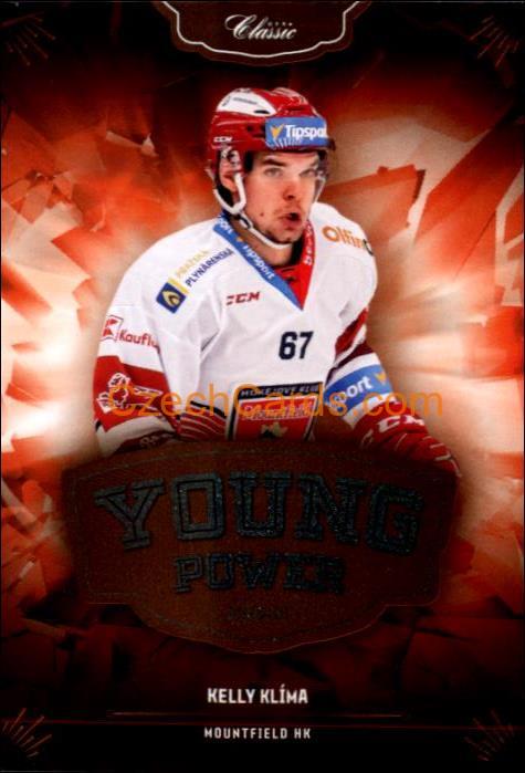 Kelly Klíma 2020/21 OFS hokejová karta Young Power #YP-10