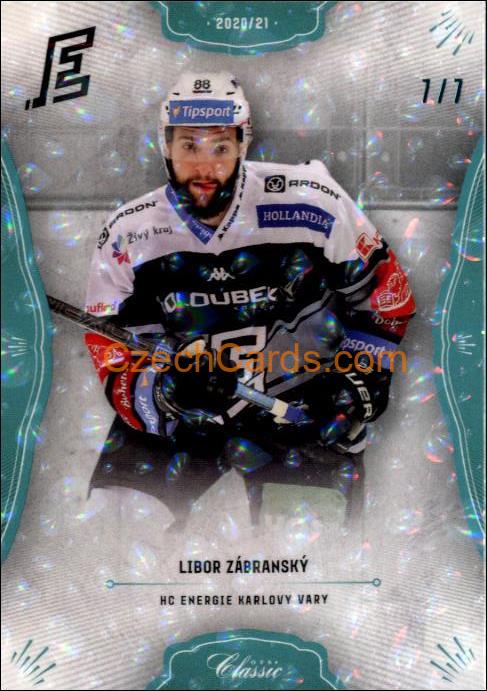 Libor Zábranský 2020/21 OFS hokejová karta Parallel xx/7 #277
