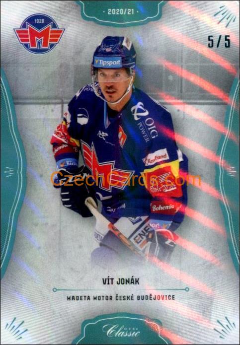 Vít Jonák 2020/21 OFS hokejová karta Parallel xx/7 #197