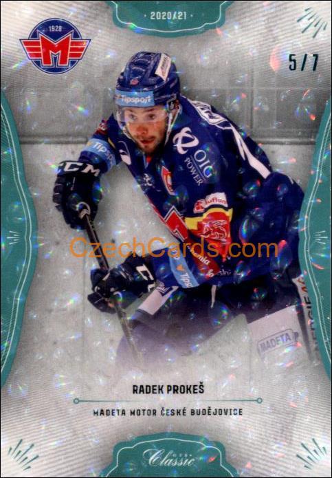 Radek Prokeš 2020/21 OFS hokejová karta Parallel xx/7 #288