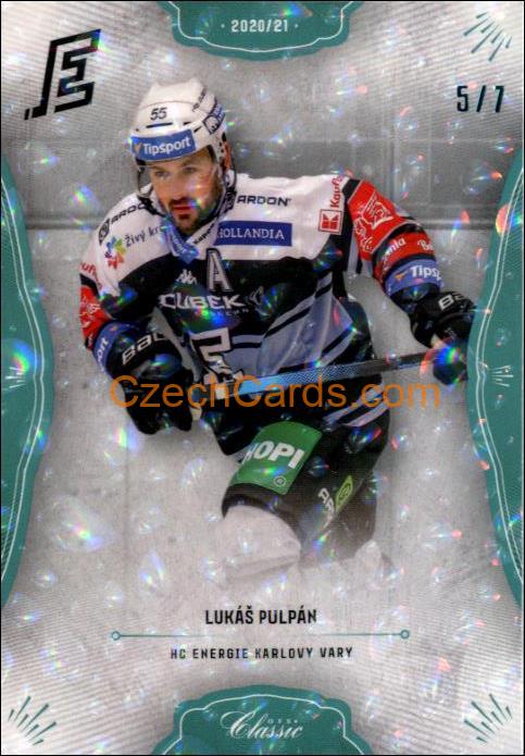 Lukáš Pulpán 2020/21 OFS hokejová karta Parallel xx/7 #382