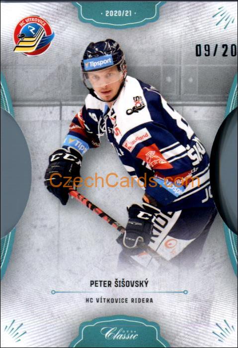 Peter Šišovský 2020/21 OFS hokejová karta Parallel Die Cut xx/20 #336