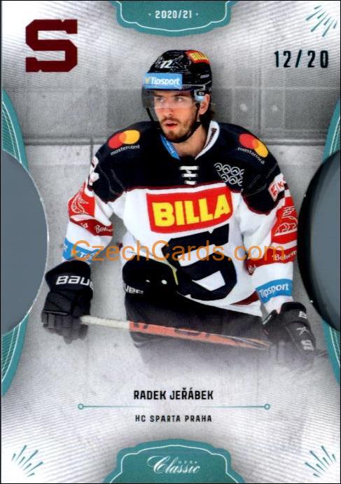 Radek Jeřábek 2020/21 OFS hokejová karta Parallel Die Cut xx/20 #257