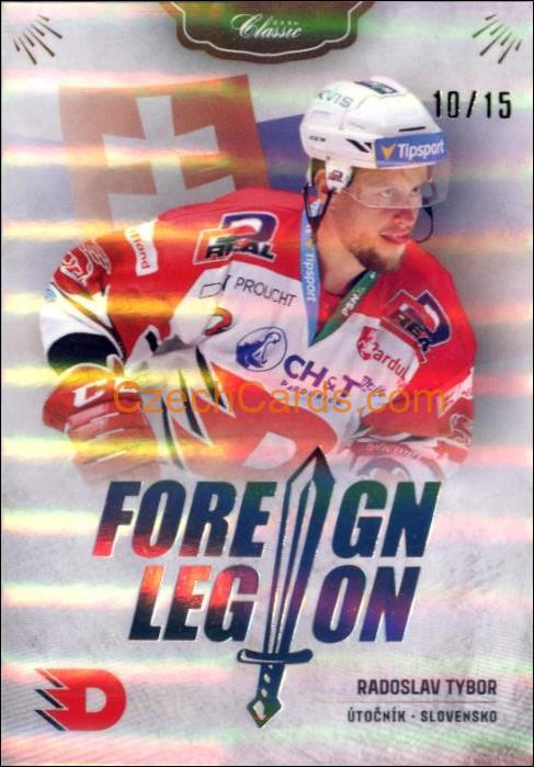 Radoslav Tybor 2020/21 OFS hokejová karta Foreign Legion xx/15 #FL-RTY