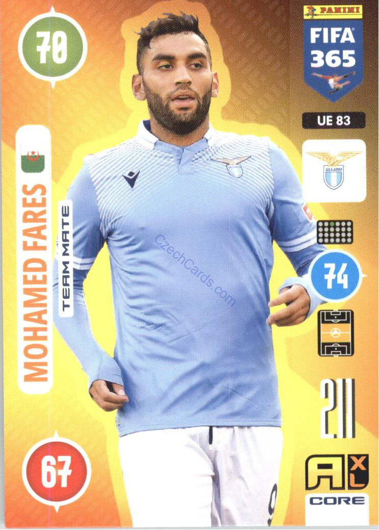 Mohamed Fares 2021 FIFA 365 Adrenalyn #UE83