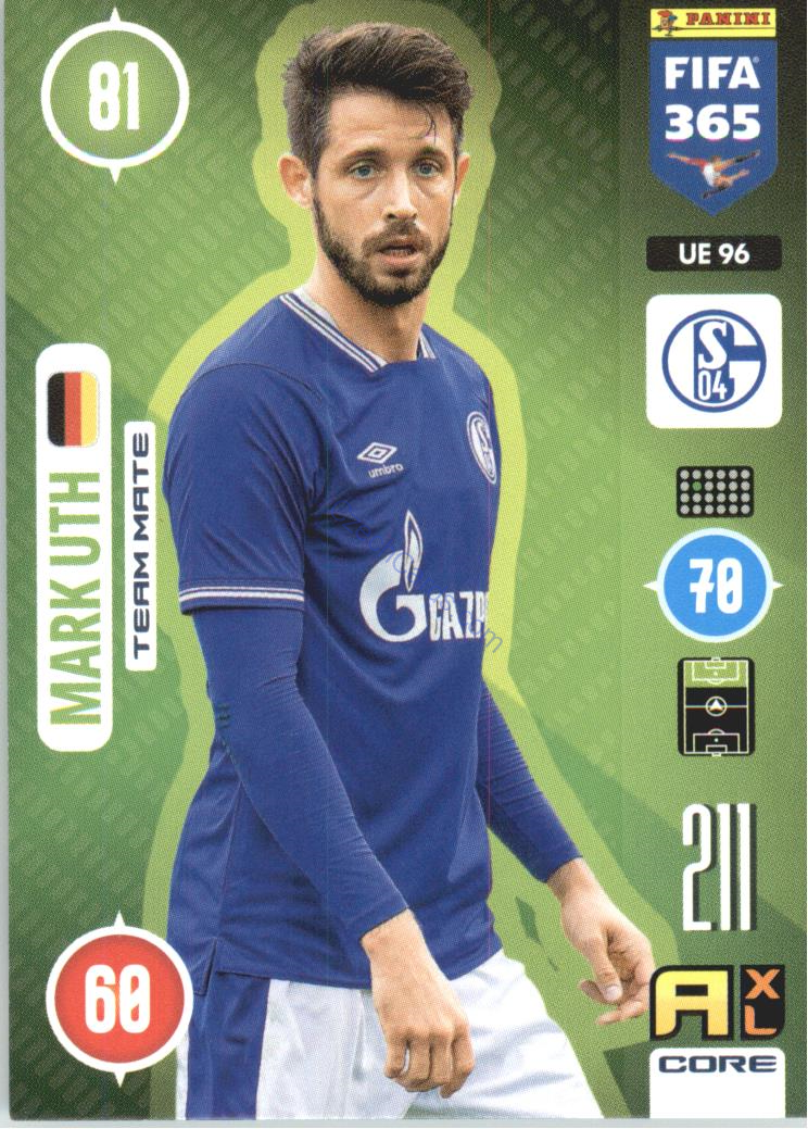 Mark Uth 2021 FIFA 365 Adrenalyn #UE96