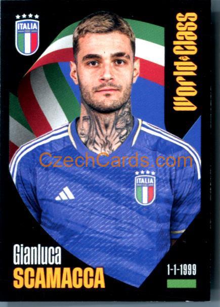 Gianluca Scamacca 2024 Panini World Class sticker #130