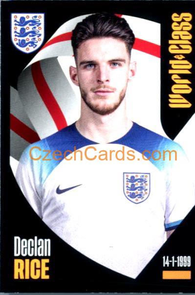 Declan Rice 2024 Panini World Class sticker #279
