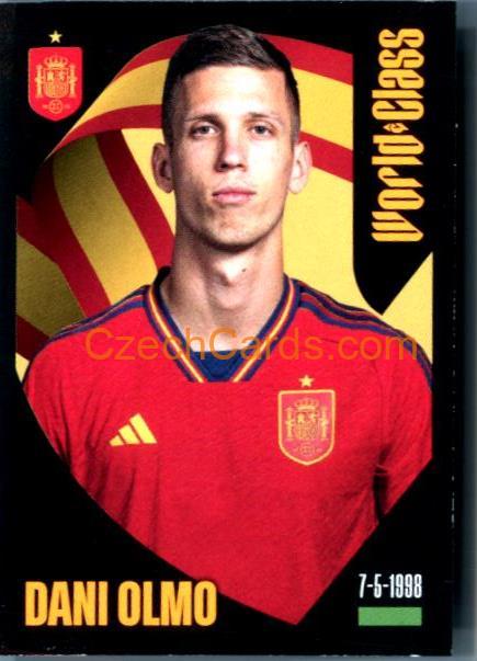 Dani Olmo 2024 Panini World Class sticker #320