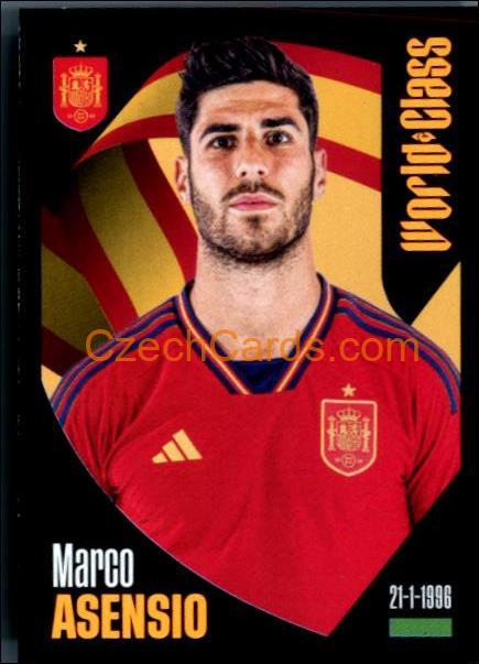 Marco Asensio 2024 Panini World Class sticker #325