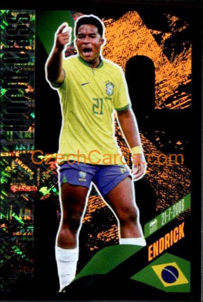 Endrick (Brazil) – Rising Star 2024 Panini World Class sticker #371